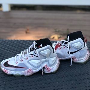 Nike Lebrons Friday the 13th shoes